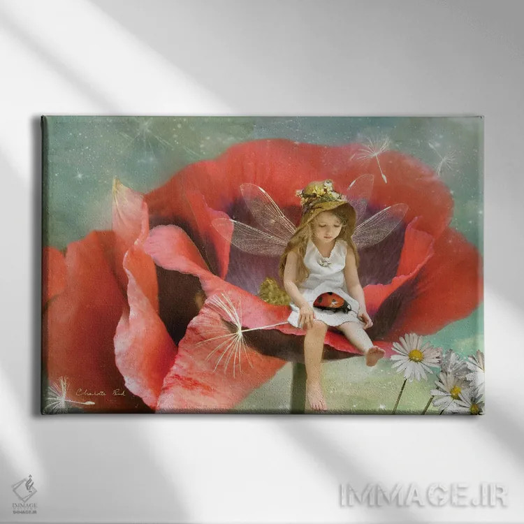 تابلو مرا به خاطر بسپار اثر شارلوت بیرد - نمای روبهرو روی دیوار