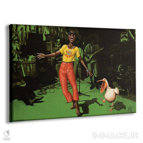 تابلو به راه بیفت جک (آهنگ معروف) اثر کریستین بییر - نمای پرسپکتیو محصول