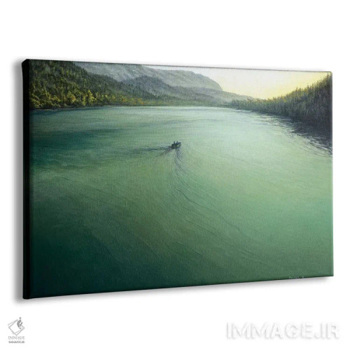 تابلو دریاچهٔ آرام اثر کالر بای فلیکز (نام هنرمند) - نمای پرسپکتیو محصول