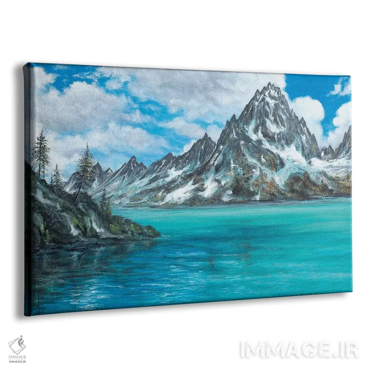 تابلو جابجا کردن کوهها اثر کالر بای فلیکز (نام هنرمند) - نمای پرسپکتیو محصول