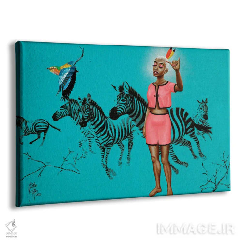 تابلو آرامش خود را حفظ کن اثر کریستین بییر - نمای پرسپکتیو محصول