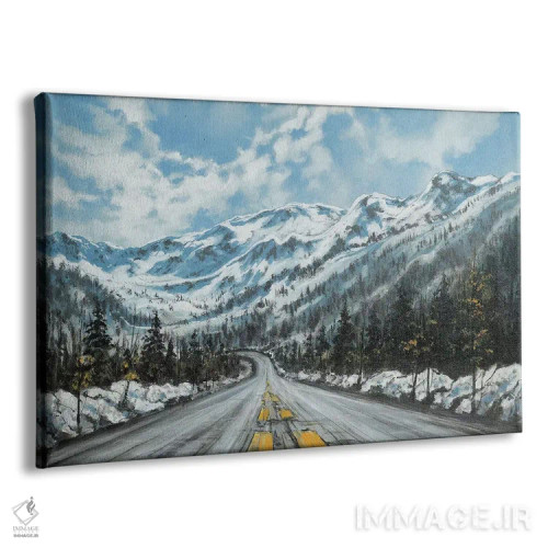 تابلو رانندگی در کوهستان اثر کالر بای فلیکز (نام هنرمند) - نمای پرسپکتیو محصول