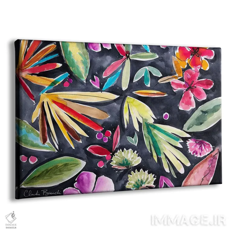 تابلو کاکتوس ۲ اثر کلودیا بیانکی - نمای پرسپکتیو محصول