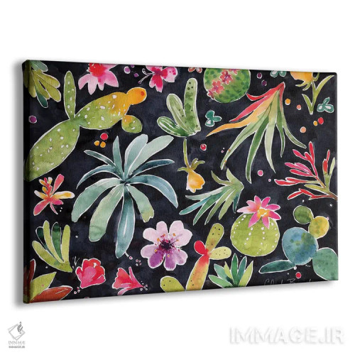 تابلو کاکتوس ۱ اثر کلودیا بیانکی - نمای پرسپکتیو محصول