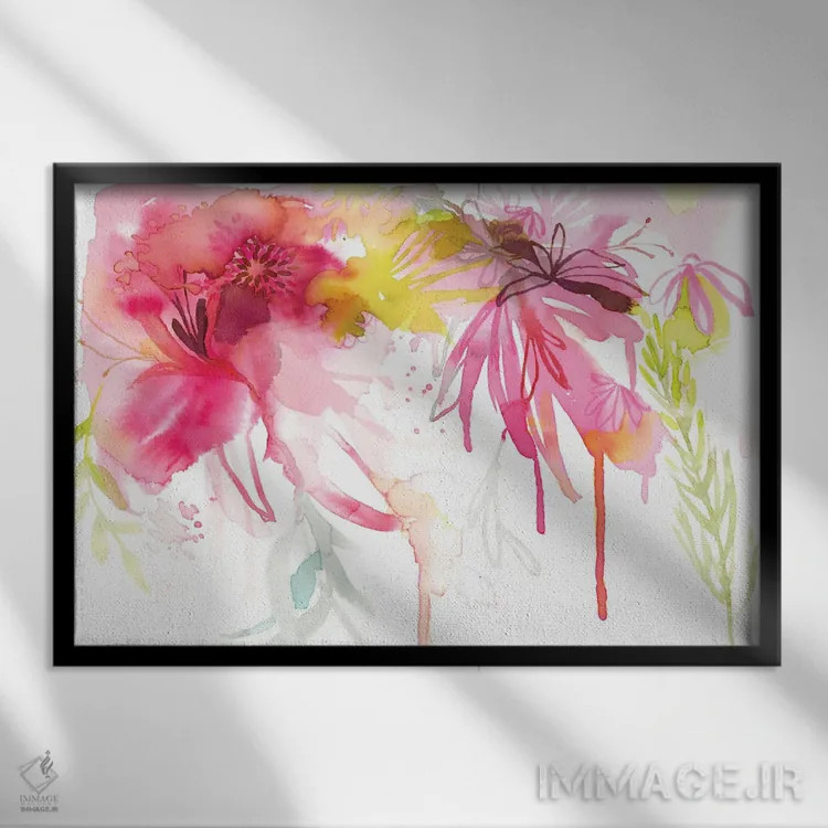 تابلو ریکو اثر کلودیا بیانکی - نمای قابدار مشکی