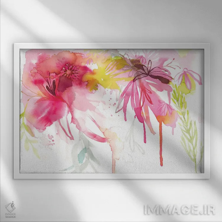 تابلو ریکو اثر کلودیا بیانکی - نمای قابدار سفید