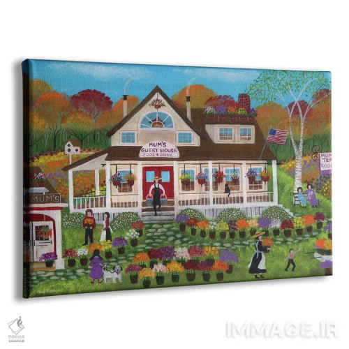 تابلو خانه مهمان مامان اثر شریل بارتلی - نمای پرسپکتیو محصول