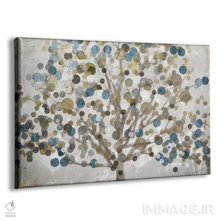 تابلو درخت حباب اثر ساشا - نمای پرسپکتیو محصول