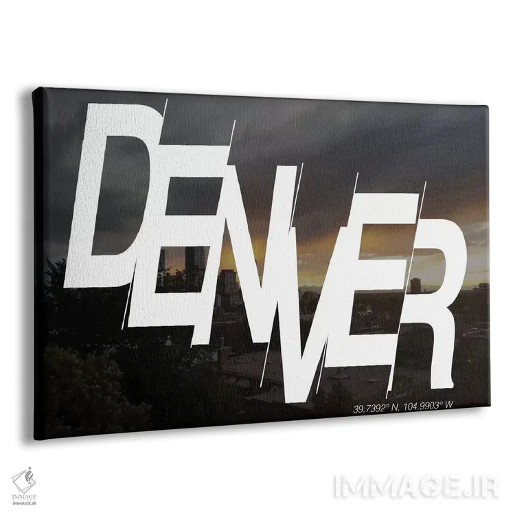 تابلو 104.9° W),دنور (۳۹.۷ شمالی، ۱۰۴.۹ غربی) اثر فایو بای فایو کالکتیو - نمای پرسپکتیو محصول