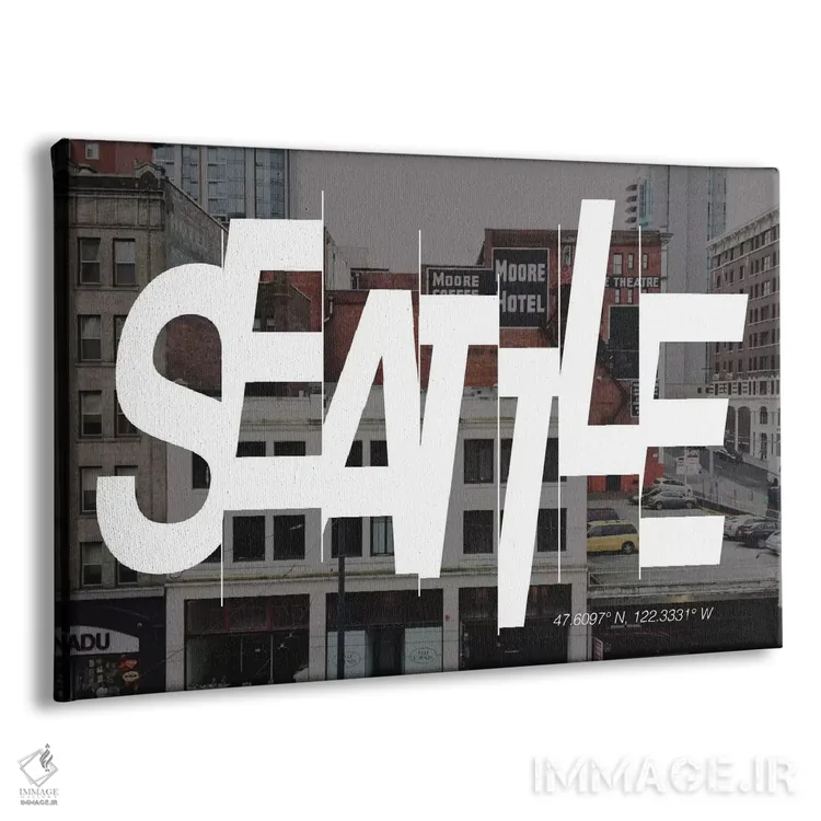 تابلو 122.3° W),سیاتل (۴۷.۶ شمالی، ۱۲۲.۳ غربی) اثر فایو بای فایو کالکتیو - نمای پرسپکتیو محصول