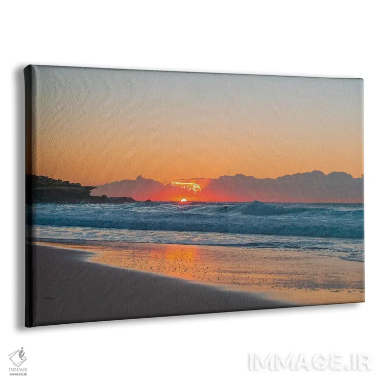 تابلو ساعت طلایی (عکاسی) اثر شارلوت کرد - نمای پرسپکتیو محصول