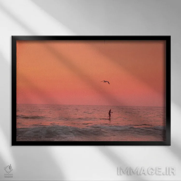 تابلو دوست صمیمی (Best Friend Forever) اثر شارلوت کرد - نمای قابدار مشکی