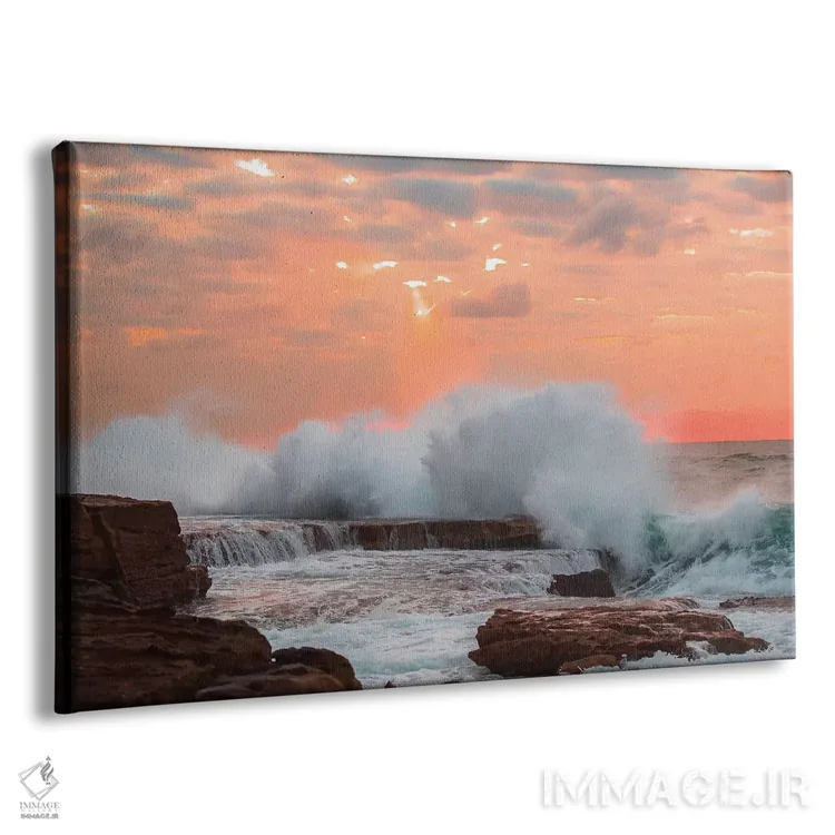 تابلو موج اثر شارلوت کرد - نمای پرسپکتیو محصول