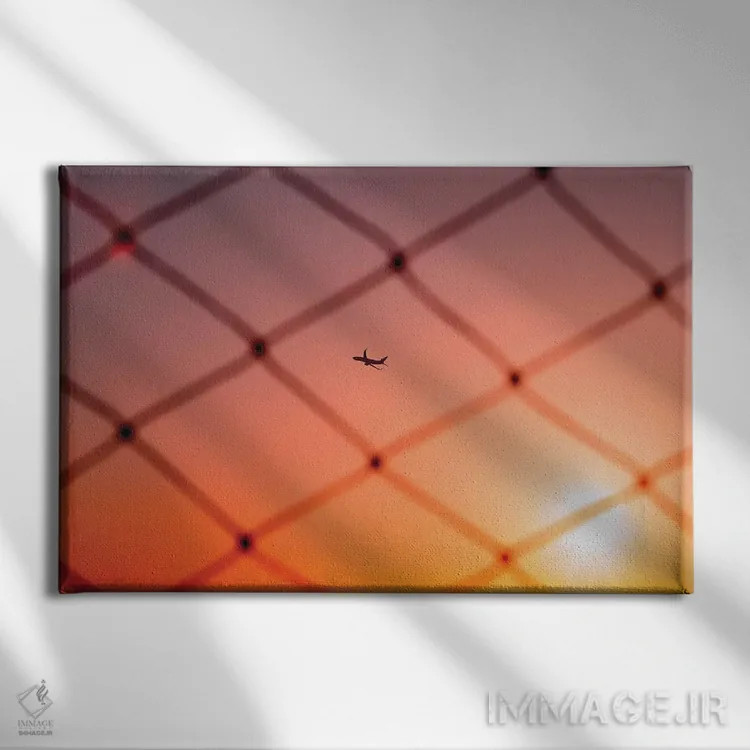 تابلو انزوا اثر شارلوت کرد - نمای روبهرو روی دیوار