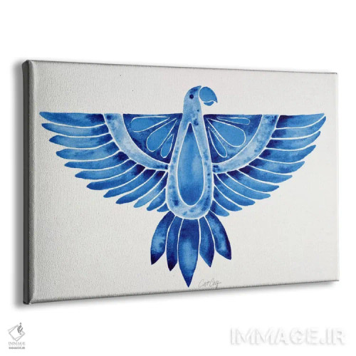 تابلو طوطی ۱ اثر کت کوکیلت - نمای پرسپکتیو محصول