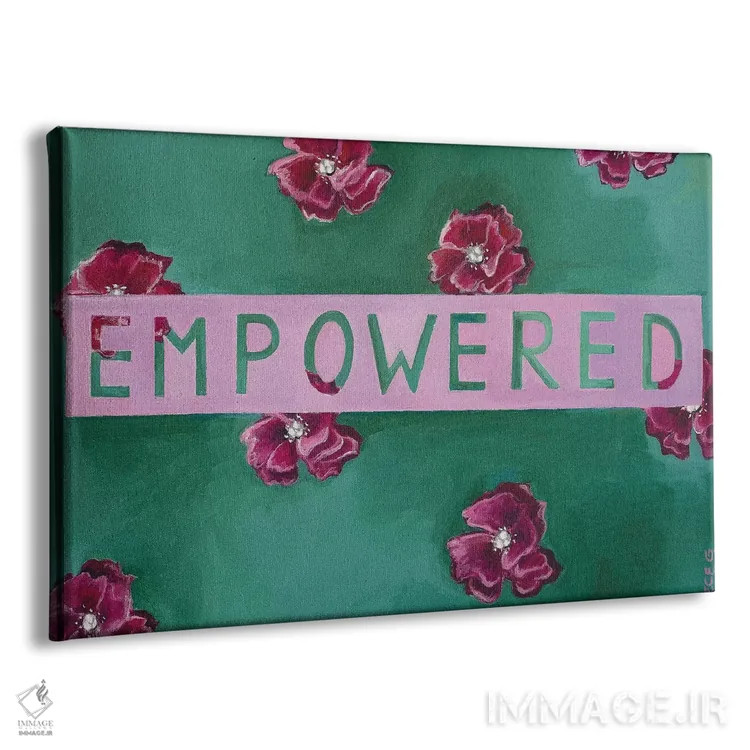 تابلو توانمند اثر سیسی گیدی - نمای پرسپکتیو محصول