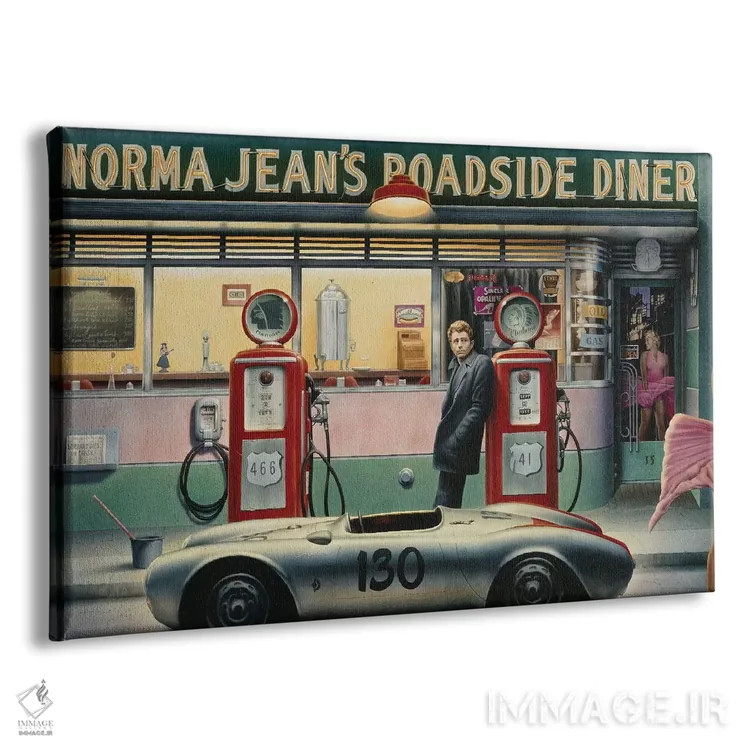 تابلو بزرگراه سرنوشت اثر کریس کنسانی - نمای پرسپکتیو محصول