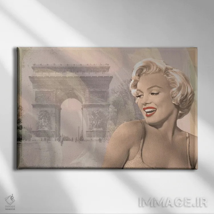 تابلو پیروزی مرلین اثر کریس کنسانی - نمای روبهرو روی دیوار