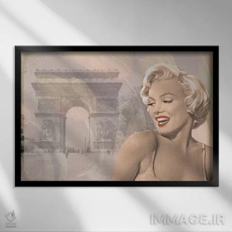 تابلو پیروزی مرلین اثر کریس کنسانی - نمای قابدار مشکی