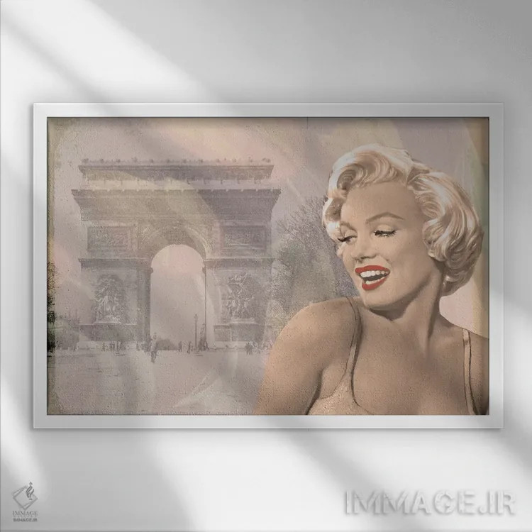 تابلو پیروزی مرلین اثر کریس کنسانی - نمای قابدار سفید