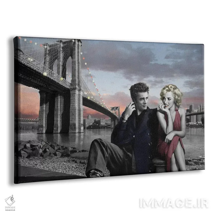 تابلو پل بروکلین II اثر کریس کنسانی - نمای پرسپکتیو محصول