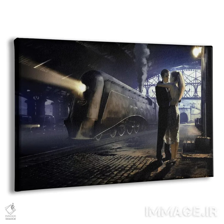 تابلو ایستگاه قطار اثر کریس کنسانی - نمای پرسپکتیو محصول