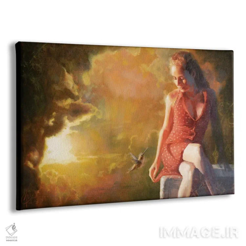 تابلو لبهٔ فراموشی اثر کریستوفر کلارک - نمای پرسپکتیو محصول