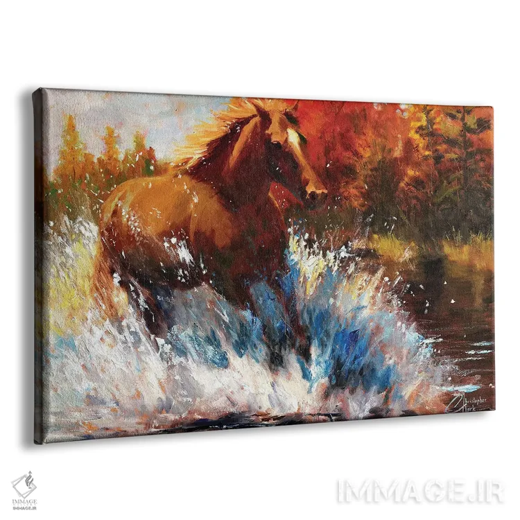 تابلو آزادی اثر کریستوفر کلارک - نمای پرسپکتیو محصول