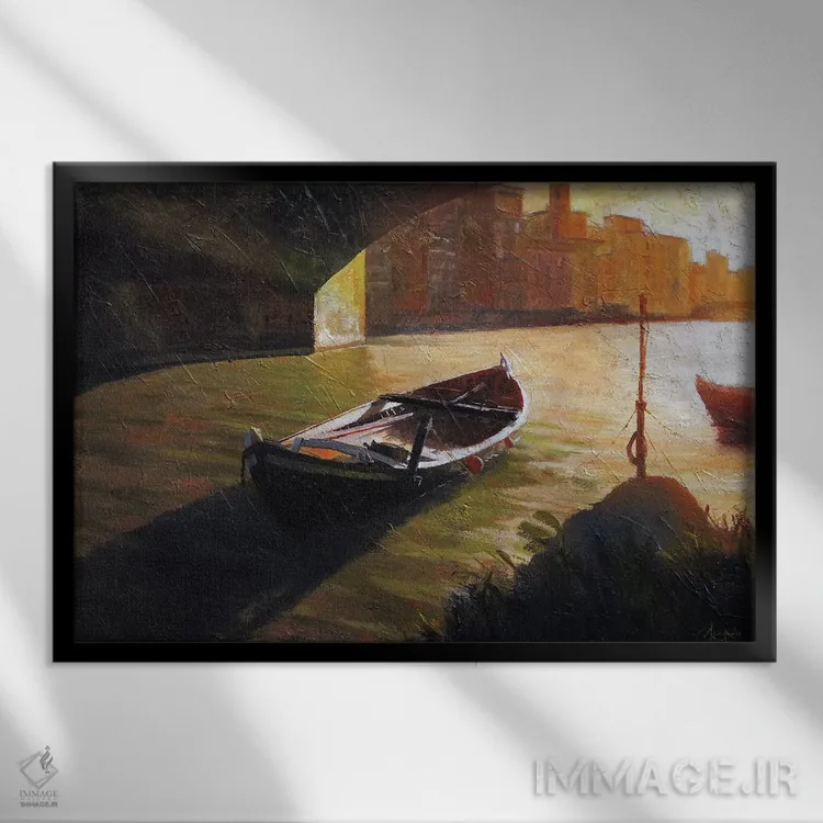 تابلو Italy,فلورانس، ایتالیا اثر کریستوفر کلارک - نمای قابدار مشکی