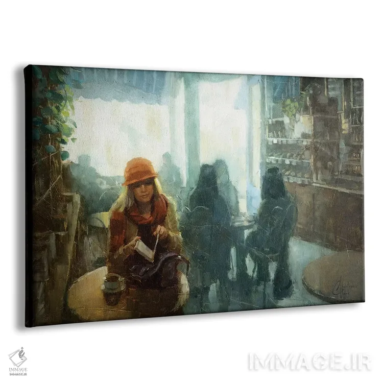 تابلو یادداشت روزانه اثر کریستوفر کلارک - نمای پرسپکتیو محصول