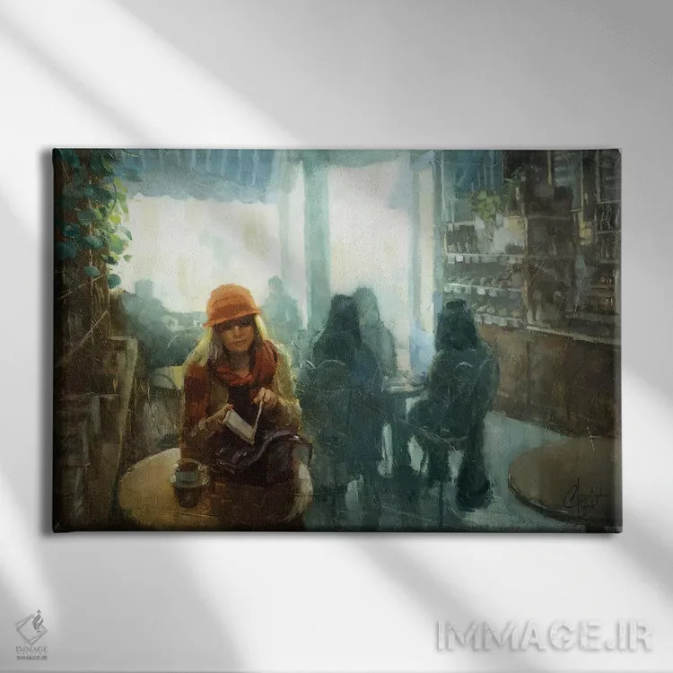 تابلو یادداشت روزانه اثر کریستوفر کلارک - نمای روبهرو روی دیوار