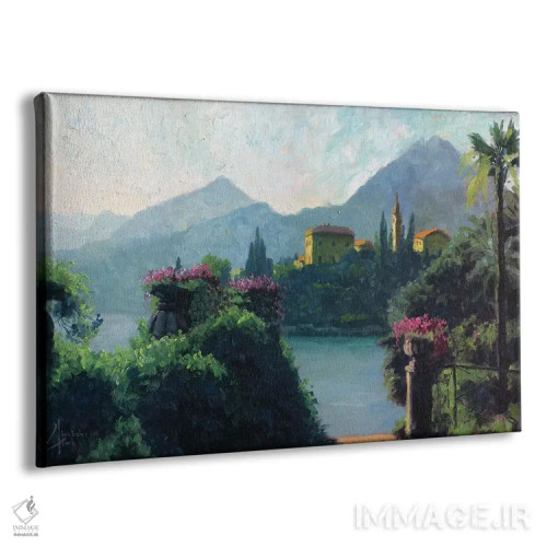 تابلو Italy,دریاچه کومو، ایتالیا اثر کریستوفر کلارک - نمای پرسپکتیو محصول