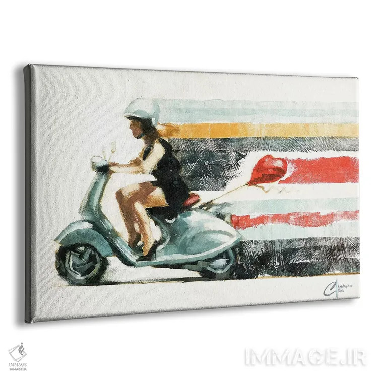 تابلو آخرین فرصت عاشقی II اثر کریستوفر کلارک - نمای پرسپکتیو محصول