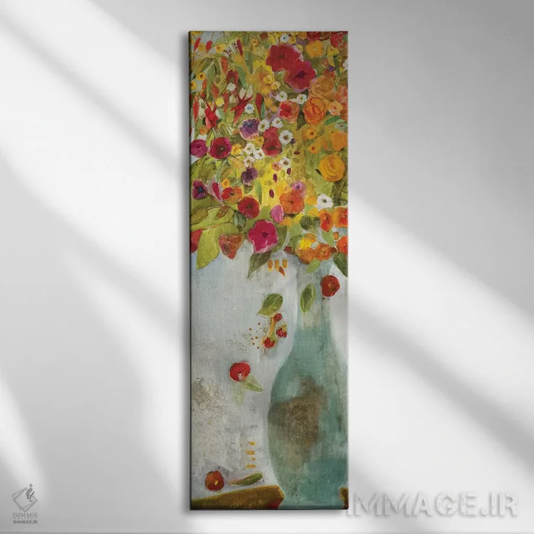 تابلو شادی 2 (سرور باغ) اثر جیل مارتین - نمای روبهرو روی دیوار