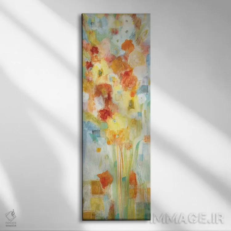 تابلو پیچ و تاب اثر جیل مارتین - نمای روبهرو روی دیوار