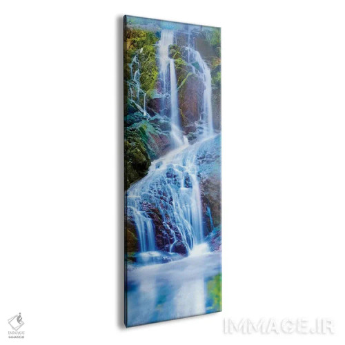 تابلو آب عمودی II اثر جیمز مکلافلین - نمای پرسپکتیو محصول