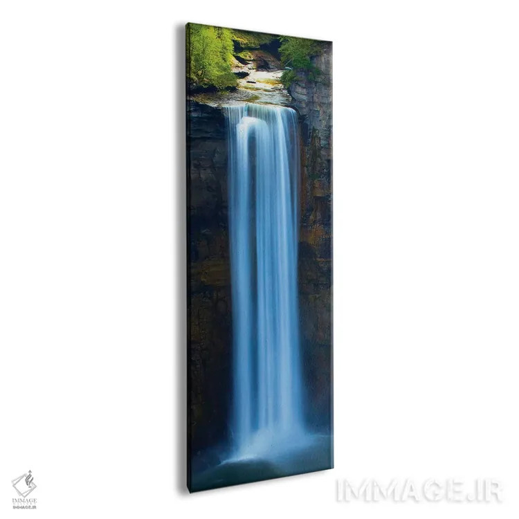 تابلو آب عمودی VII اثر جیمز مکلافلین - نمای پرسپکتیو محصول