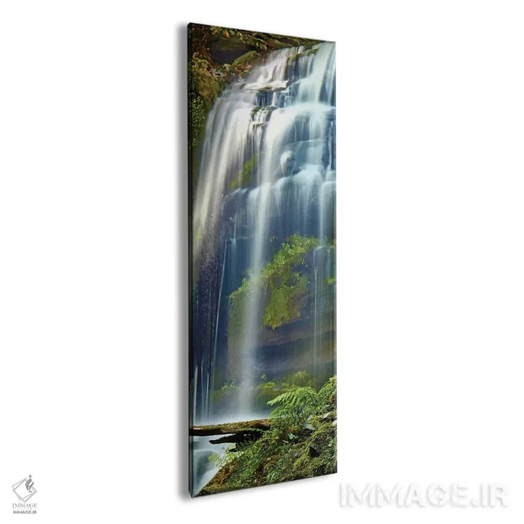 تابلو آب عمودی V اثر جیمز مکلافلین - نمای پرسپکتیو محصول