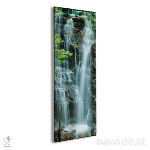 تابلو آبشار عمودی I اثر جیمز مکلافلین - نمای پرسپکتیو محصول