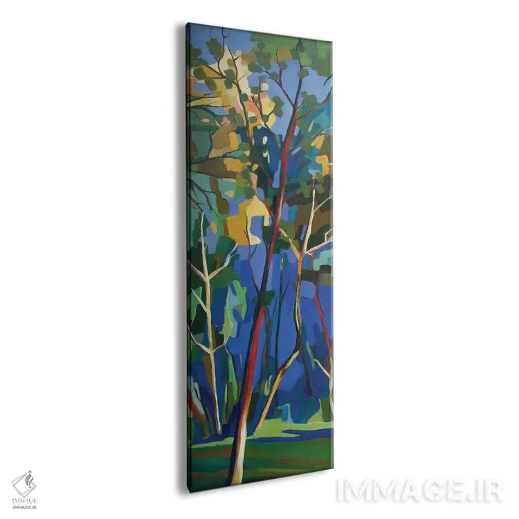 تابلو جنگل کاج اثر ژان-نوئل لو ژونتر - نمای پرسپکتیو محصول