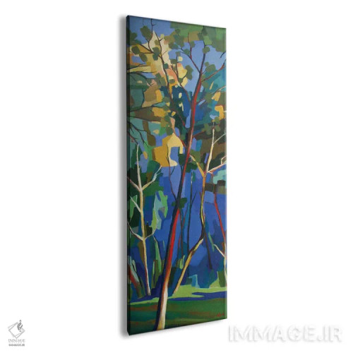 تابلو جنگل کاج اثر ژان-نوئل لو ژونتر - نمای پرسپکتیو محصول