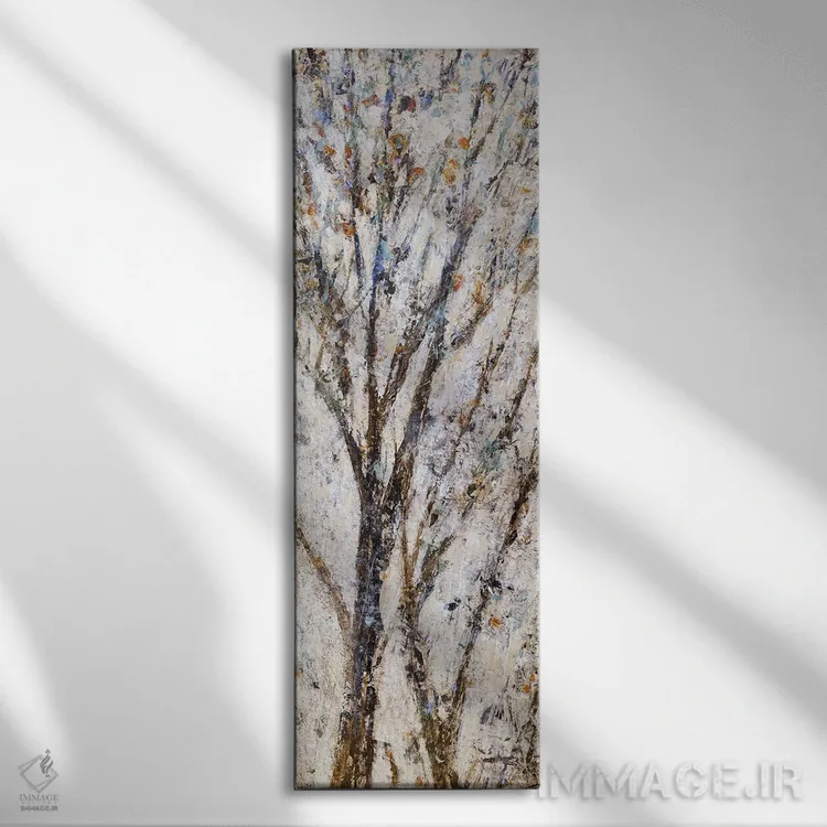 تابلو آواز عاشقانهٔ طبیعت اثر جودی ماس - نمای روبهرو روی دیوار