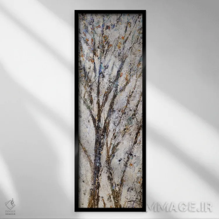 تابلو آواز عاشقانهٔ طبیعت اثر جودی ماس - نمای قابدار مشکی