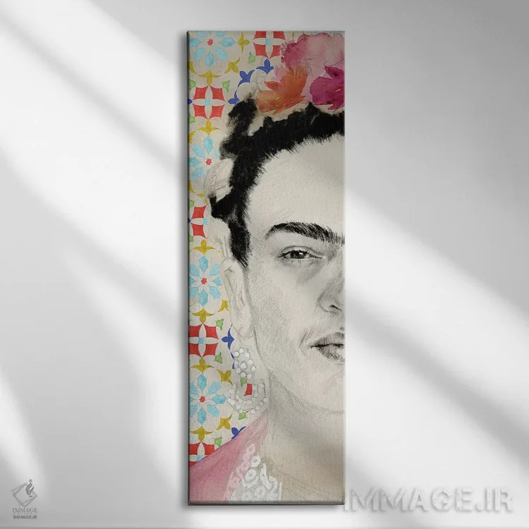 تابلو دیپتیک فریدا ۲ اثر جنیفر پکستون پارکر - نمای روبهرو روی دیوار