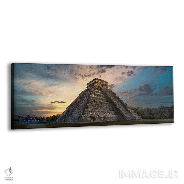 تابلو غروب در چیچن ایتزا (مکزیک) اثر عکاسی جاناتان راس - نمای پرسپکتیو محصول