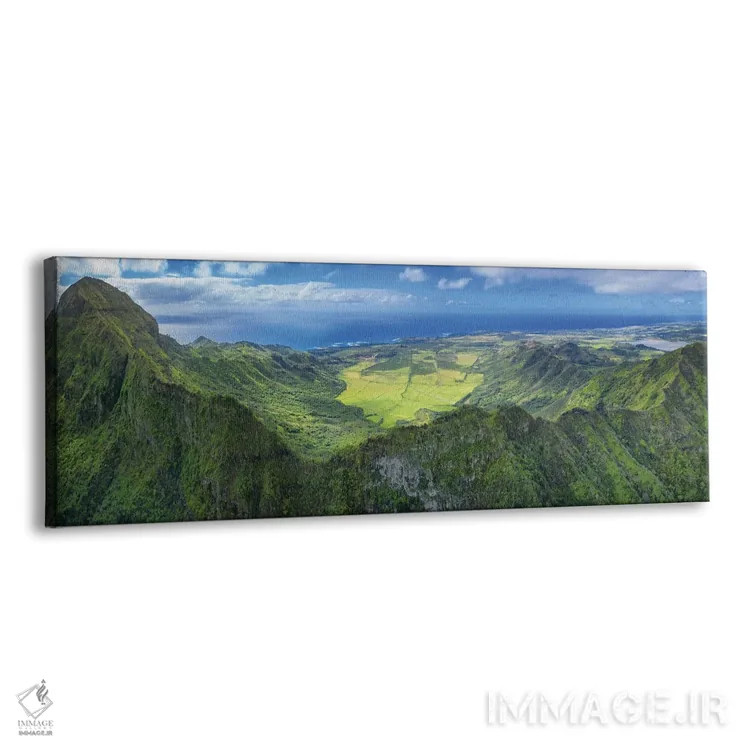 تابلو پرواز بر فراز هاوایی اثر عکاسی جاناتان راس - نمای پرسپکتیو محصول