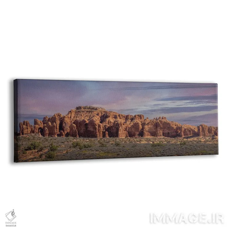 تابلو پانورامای پارک ملی آرچز اثر عکاسی جاناتان راس - نمای پرسپکتیو محصول