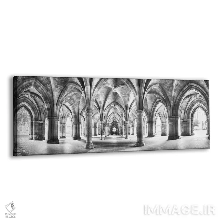 تابلو Glasgow,نمای وسیع کلاسترها، گلاسگو اثر جین ریکس - نمای پرسپکتیو محصول