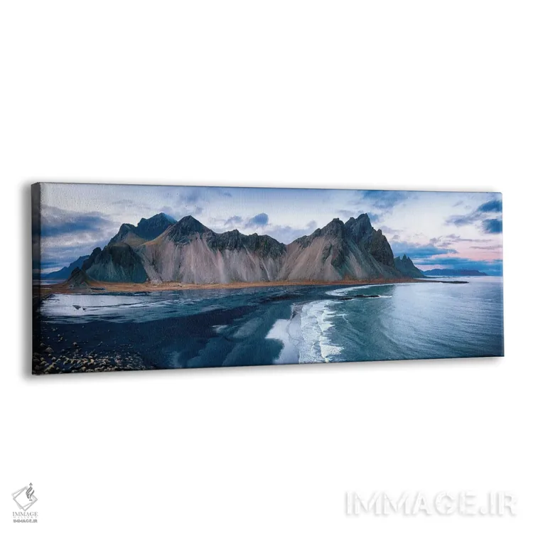 تابلو Iceland,چشمانداز گسترده وستراهورن، ایسلند اثر جین ریکس - نمای پرسپکتیو محصول
