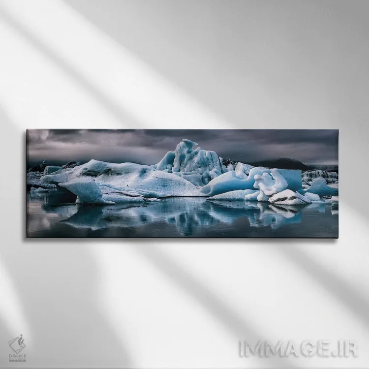 تابلو طوفان بر پانورامای جوکولسارلون اثر جین ریکس - نمای روبهرو روی دیوار